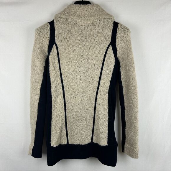 ANTHROPOLOGIE SPARROW Boucle Teddy wool blend zipper jacket size S - Picture 9 of 9